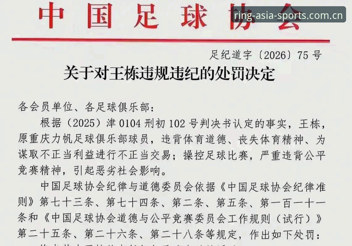 中国足协第三批禁足名单出炉，17人终身禁足——环亚体育平台深度解析行业整顿最新动态
